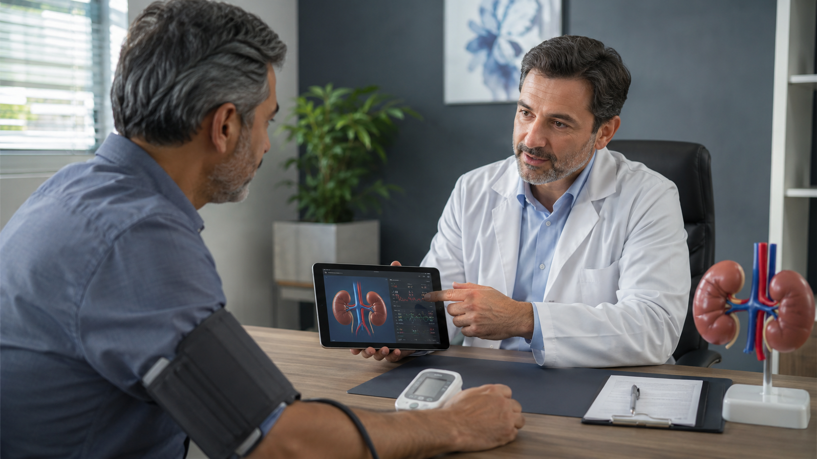 Medición de presión arterial y su relación con la salud renal
